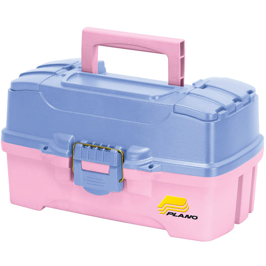 Plano Two-Tray Tackle Box w/Duel Top Access - Periwinkle/Pink [620292]