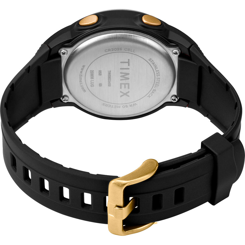 Load image into Gallery viewer, Timex T100 Black/Gold - 150 Lap [TW5M33600SO]
