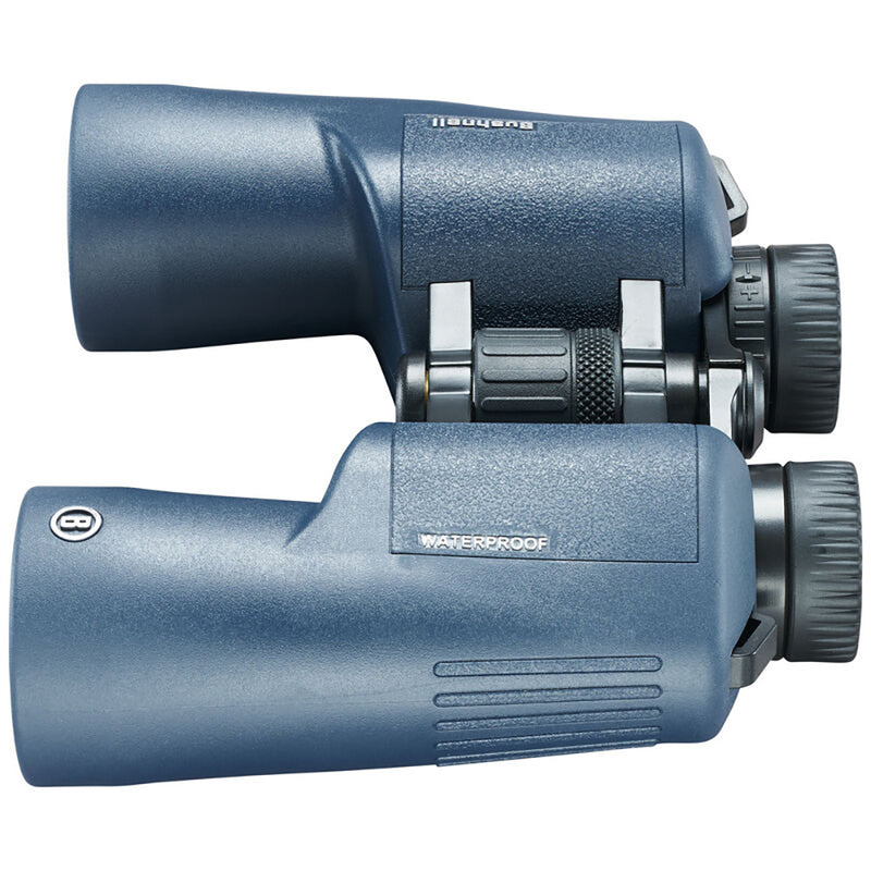 Load image into Gallery viewer, Bushnell 7x50mm H2O Binocular - Dark Blue Porro WP/FP Twist Up Eyecups [157050R]
