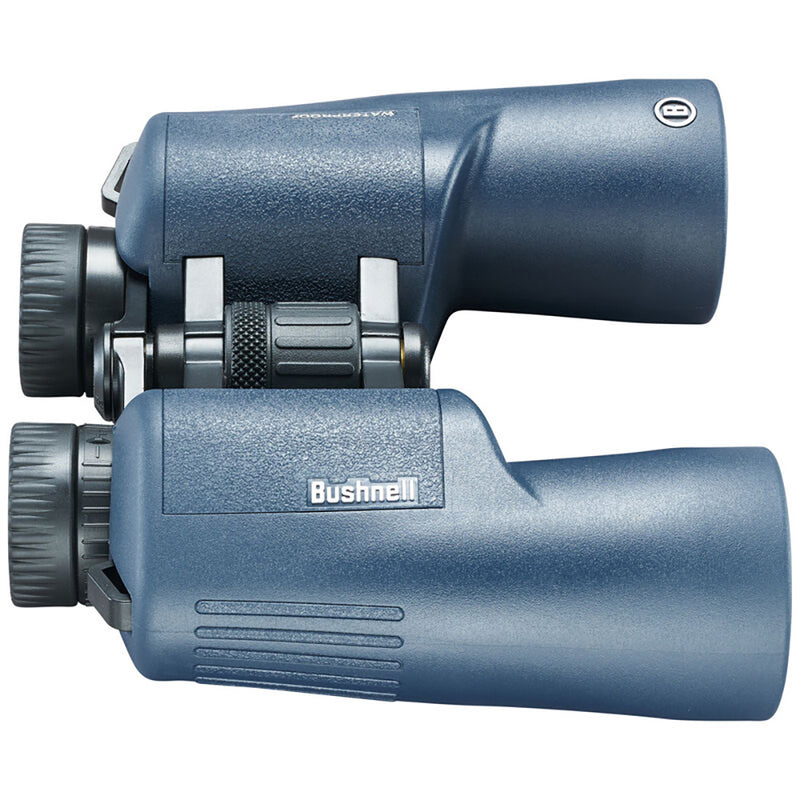 Load image into Gallery viewer, Bushnell 7x50mm H2O Binocular - Dark Blue Porro WP/FP Twist Up Eyecups [157050R]
