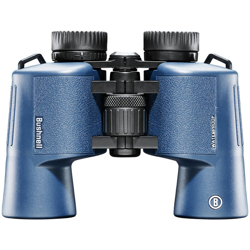 Load image into Gallery viewer, Bushnell 10x42mm H2O Binocular - Dark Blue Porro WP/FP Twist Up Eyecups [134211R]
