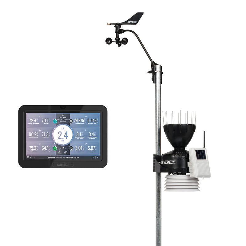 Load image into Gallery viewer, Davis Vantage Pro2 Wireless Weather Station w/WeatherLink Console  Standard Radiation Shield [6252]
