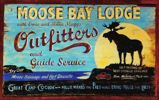 Moose Bay Lodge Wall Art