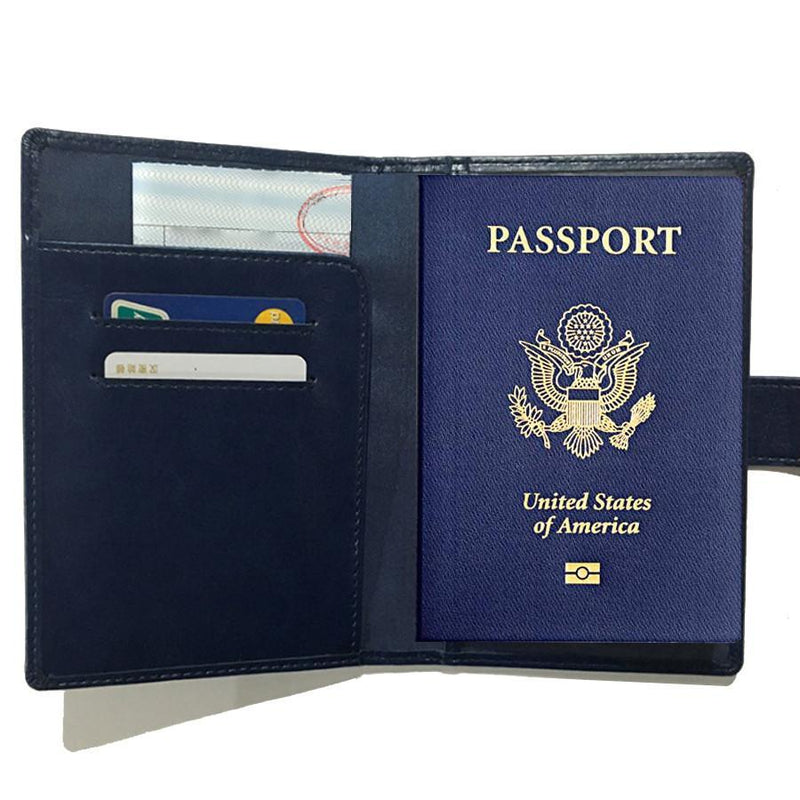 Load image into Gallery viewer, Passport Wallet with RFID Safe Lock
