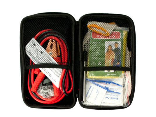Vehicle Emergency Kit in Zippered Case ( Case of 3 )