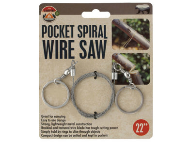 Pocket Spiral Wire Saw ( Case of 36 )