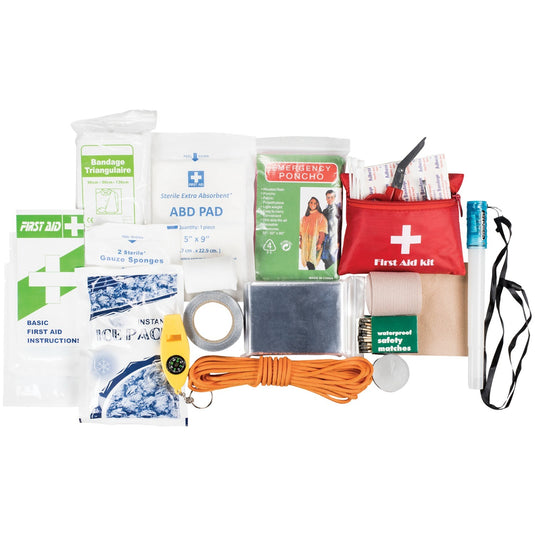 Life+Gear 41-3820 130-Piece Dry Bag First Aid & Survival Kit