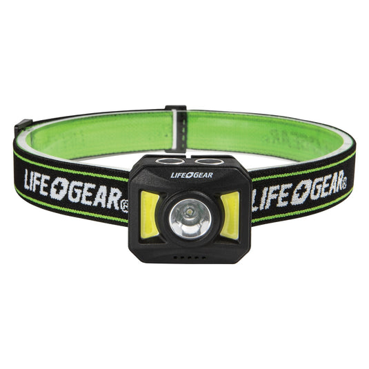Life+Gear 41-3919 300-Lumen USB-Rechargeable Headlamp