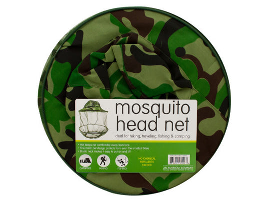 Mosquito Head Net Hat ( Case of 5 )