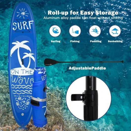 Inflatable & Adjustable Stand Up Paddle Board-S - Size: S