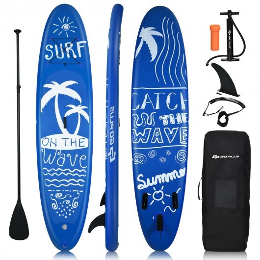 Inflatable & Adjustable Stand Up Paddle Board-S - Size: S