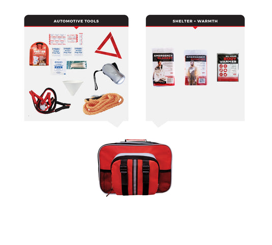 Emergency Auto Kit - Neccesities